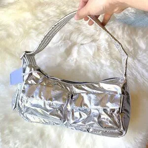 [nuuanu ] / ☆ Doppio Bag / Silver Helena_Recycled_Cool_Silver-